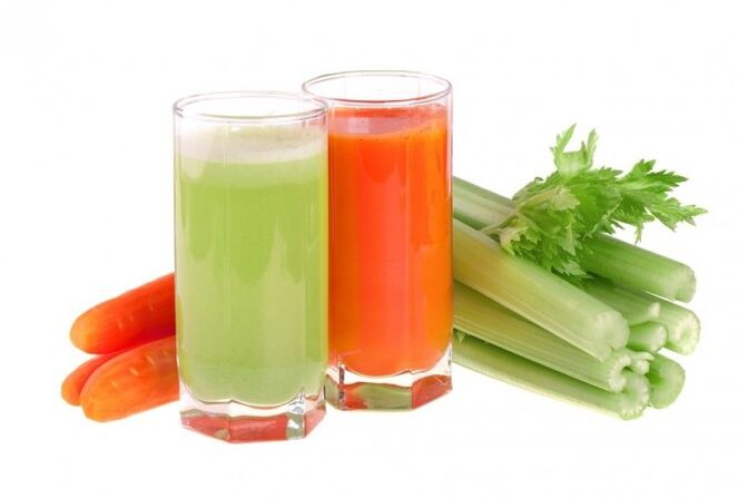Vegetable juices are not recommended for those following a drinking diet. 
